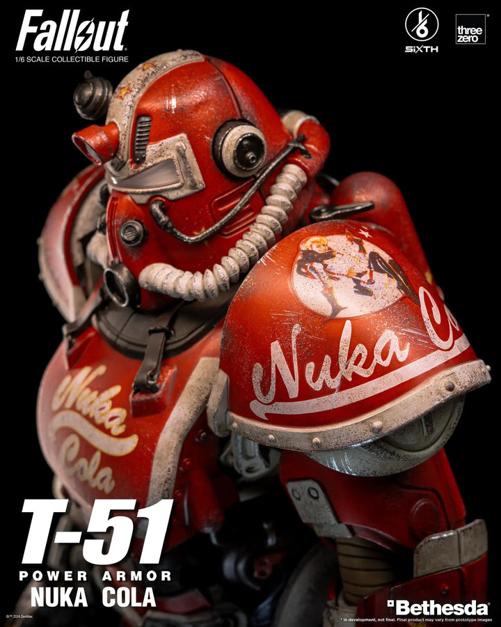 [Pre Order]  ThreeZero - Fallout - 1/6 T-45 Hot Rod Shark Power Armor