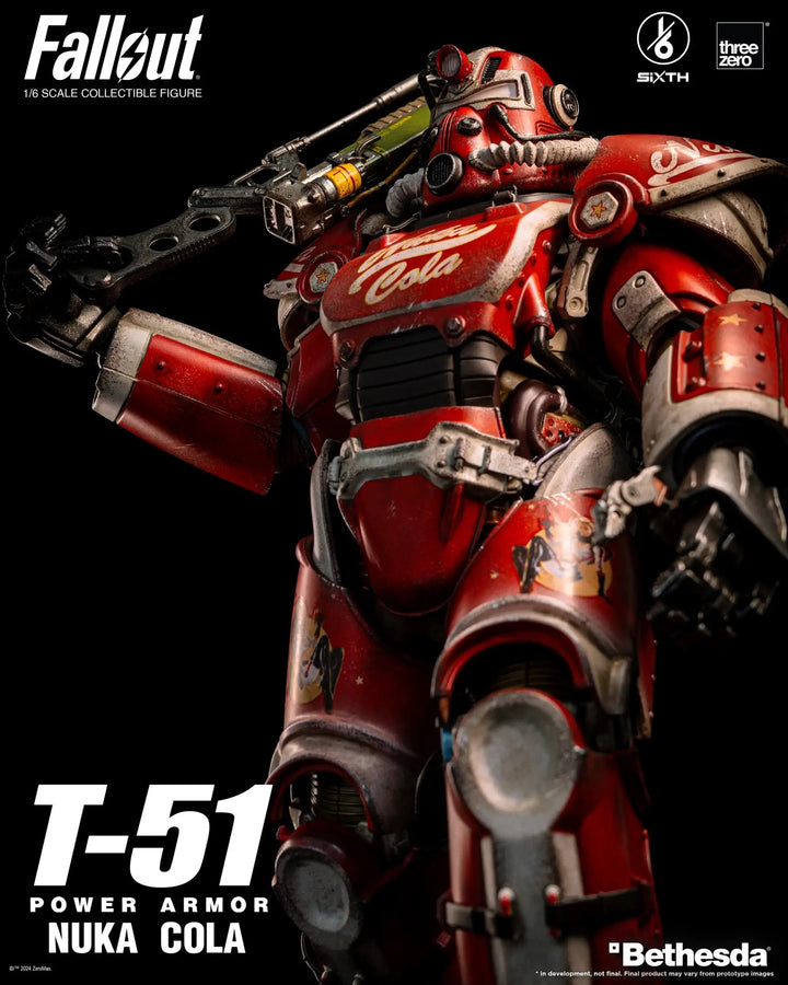 [Pre Order]  ThreeZero - Fallout - 1/6 T-45 Hot Rod Shark Power Armor