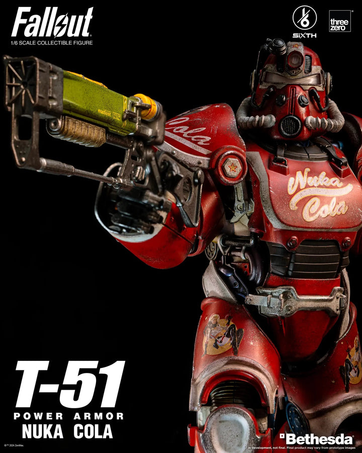 [Pre Order]  ThreeZero - Fallout - 1/6 T-45 Hot Rod Shark Power Armor