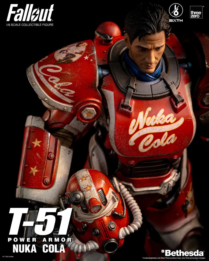 [Pre Order]  ThreeZero - Fallout - 1/6 T-45 Hot Rod Shark Power Armor