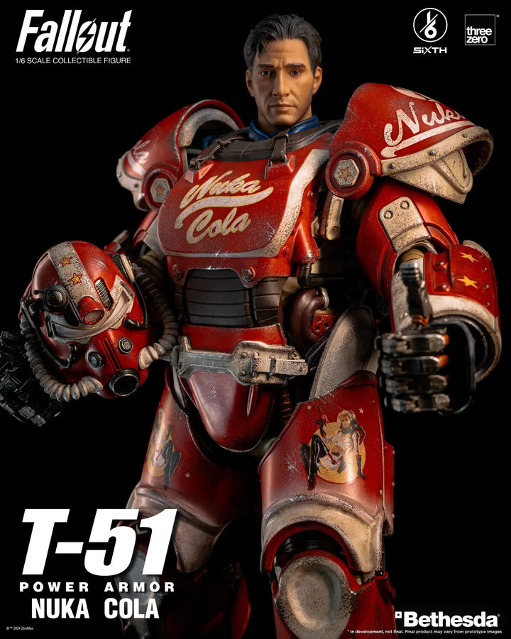 [Pre Order]  ThreeZero - Fallout - 1/6 T-45 Hot Rod Shark Power Armor