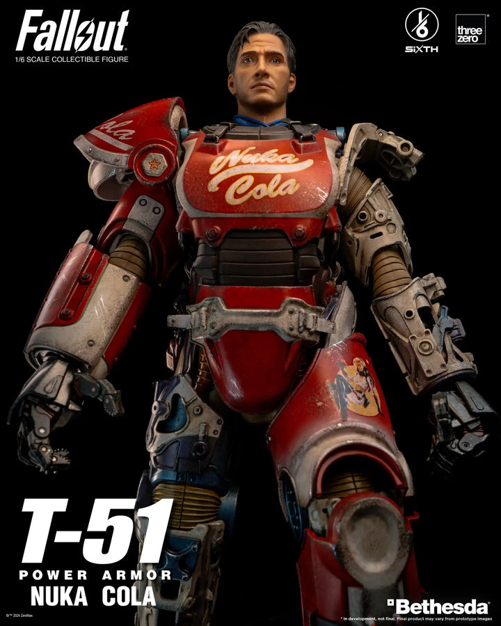 [Pre Order]  ThreeZero - Fallout - 1/6 T-45 Hot Rod Shark Power Armor