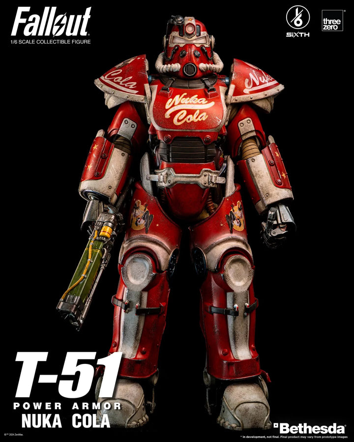 [Pre Order]  ThreeZero - Fallout - 1/6 T-45 Hot Rod Shark Power Armor