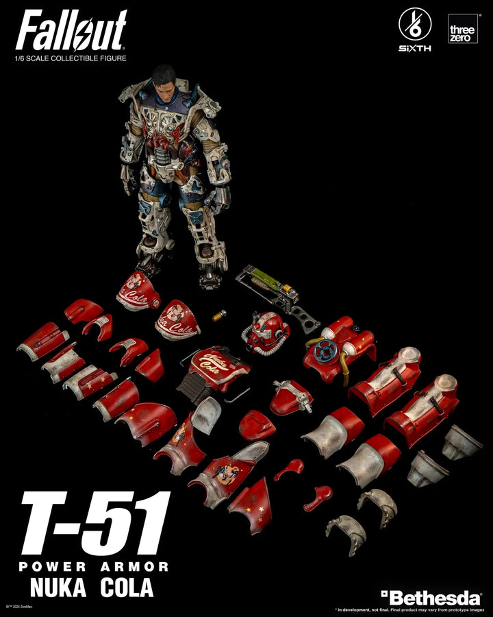 [Pre Order]  ThreeZero - Fallout - 1/6 T-45 Hot Rod Shark Power Armor