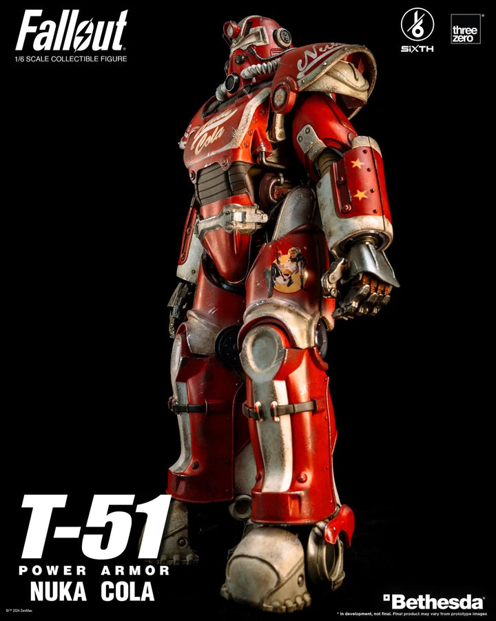 [Pre Order]  ThreeZero - Fallout - 1/6 T-45 Hot Rod Shark Power Armor