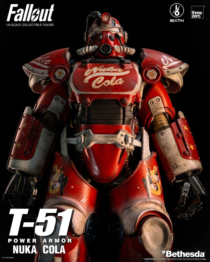 [Pre Order]  ThreeZero - Fallout - 1/6 T-45 Hot Rod Shark Power Armor