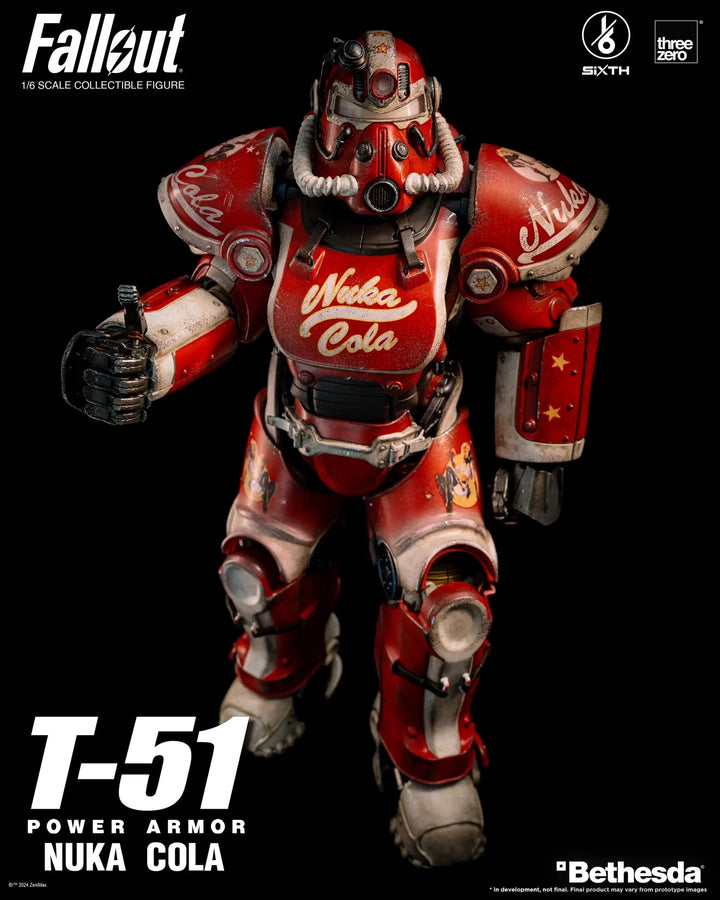 [Pre Order]  ThreeZero - Fallout - 1/6 T-45 Hot Rod Shark Power Armor