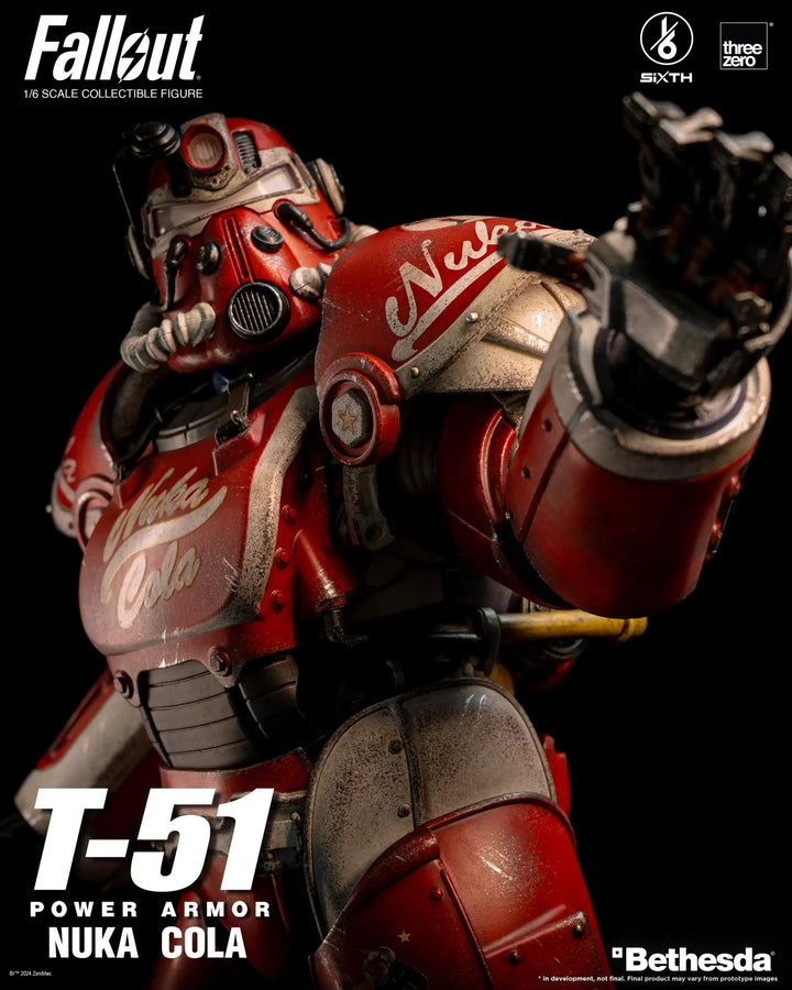 [Pre Order]  ThreeZero - Fallout - 1/6 T-45 Hot Rod Shark Power Armor