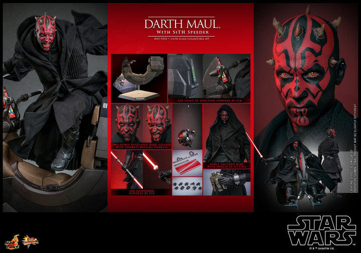 [Pre-Order] Hot Toys - MMS748 - Star Wars Episode I - The Phantom Menace - 16th scale Darth Maul Collectible Figure