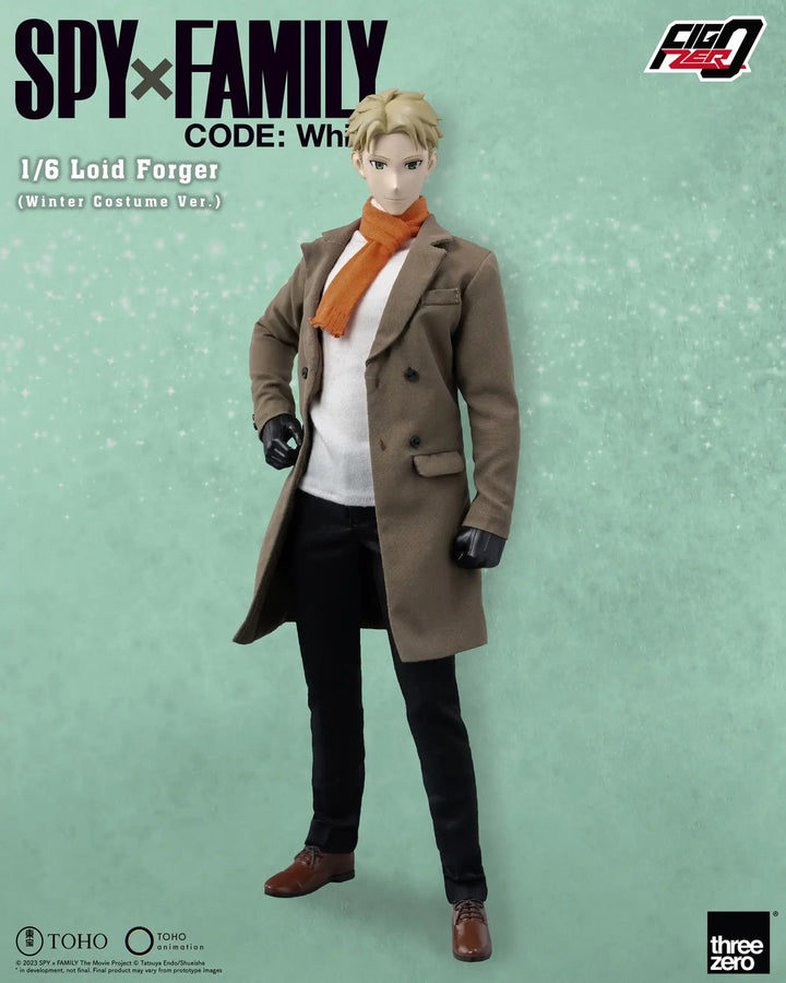 [Pre Order]  Threezero - SPY×FAMILY CODE: White - FigZero 1/6 Loid Forger (Winter Costume Ver.)