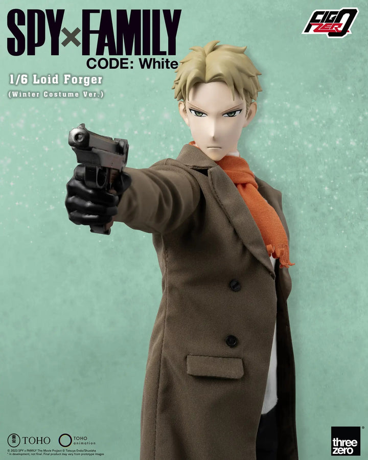 [Pre Order]  Threezero - SPY×FAMILY CODE: White - FigZero 1/6 Loid Forger (Winter Costume Ver.)