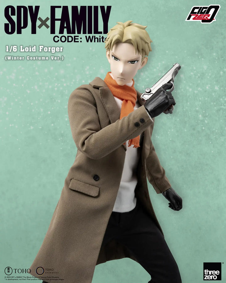 [Pre Order]  Threezero - SPY×FAMILY CODE: White - FigZero 1/6 Loid Forger (Winter Costume Ver.)