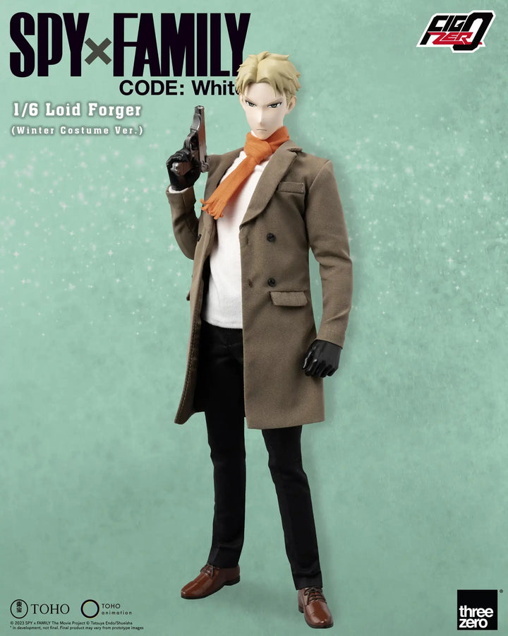 [Pre Order]  Threezero - SPY×FAMILY CODE: White - FigZero 1/6 Loid Forger (Winter Costume Ver.)