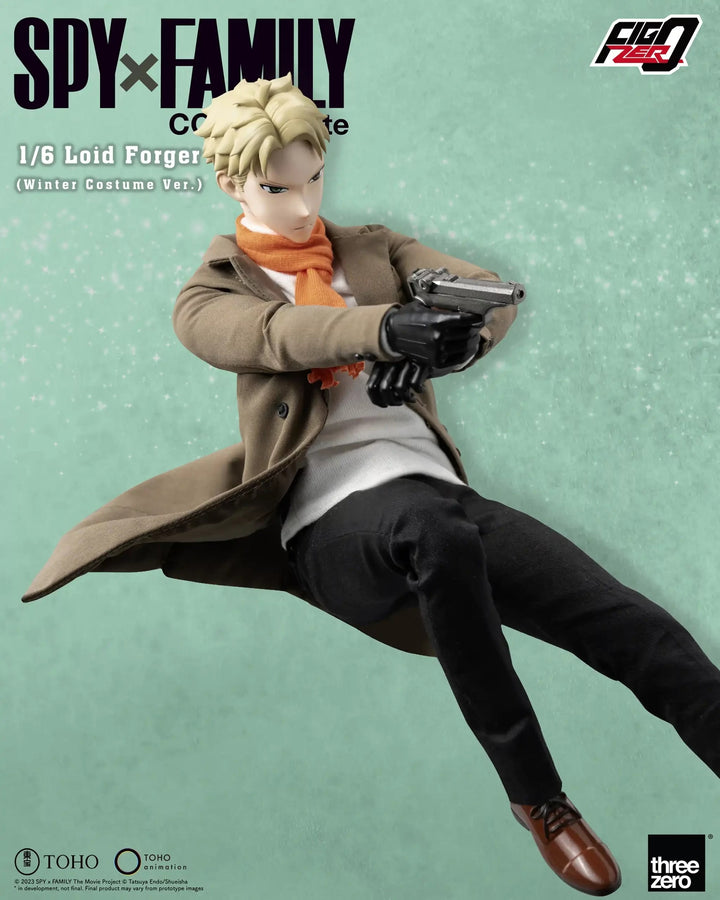 [Pre Order]  Threezero - SPY×FAMILY CODE: White - FigZero 1/6 Loid Forger (Winter Costume Ver.)