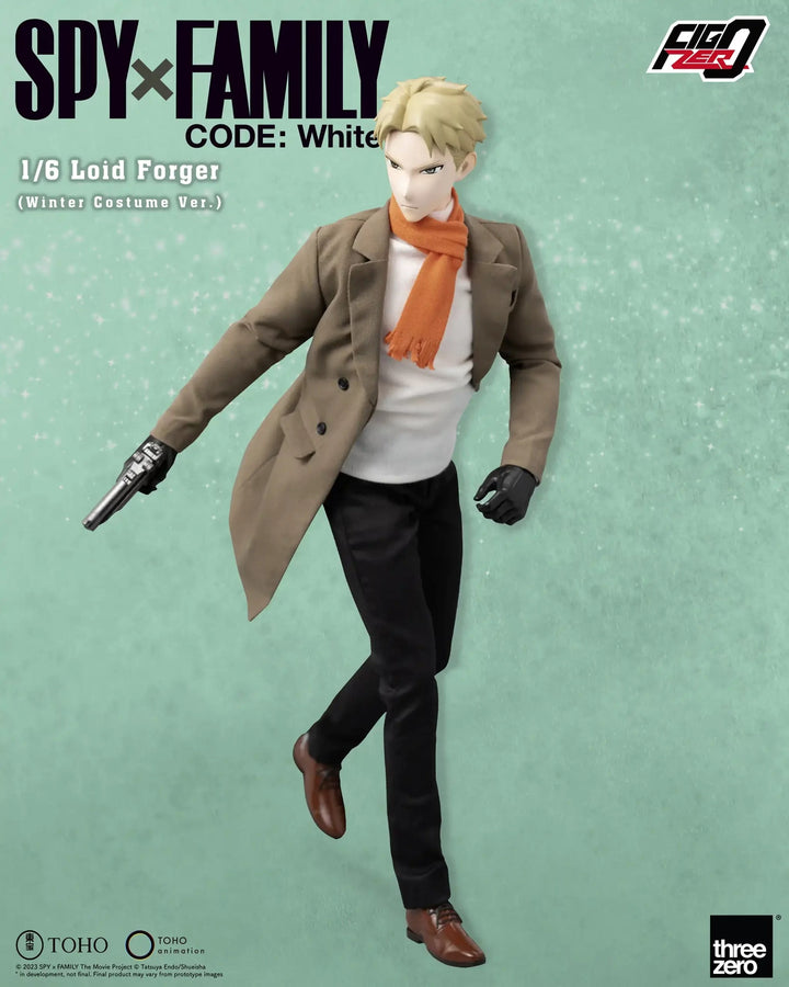 [Pre Order]  Threezero - SPY×FAMILY CODE: White - FigZero 1/6 Loid Forger (Winter Costume Ver.)