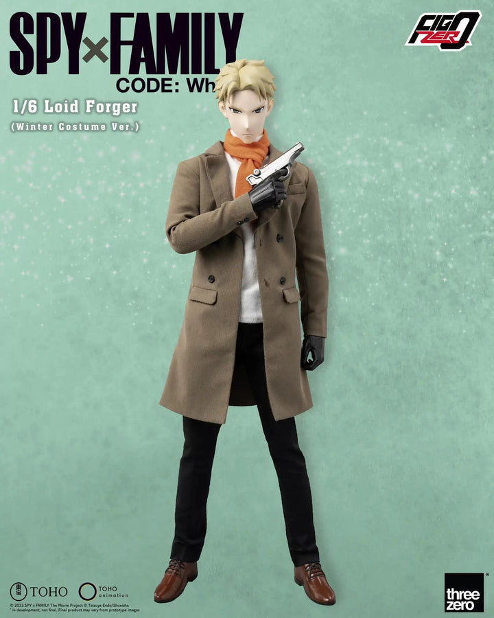 [Pre Order]  Threezero - SPY×FAMILY CODE: White - FigZero 1/6 Loid Forger (Winter Costume Ver.)