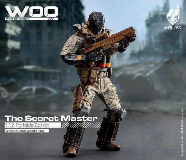 [Pre-Order] Devil Toys - WOO01 - 1/12 War of order - Secret Master