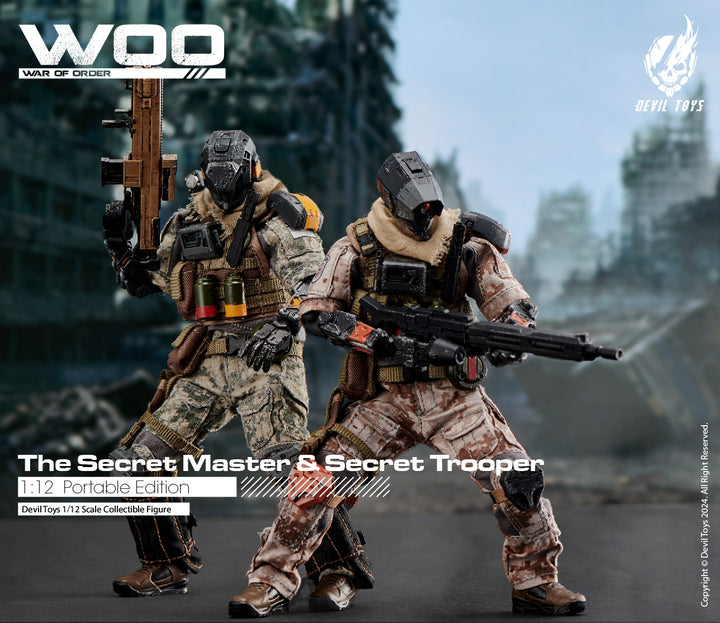 [Pre-Order] Devil Toys - WOO01 - 1/12 War of order - Secret Master