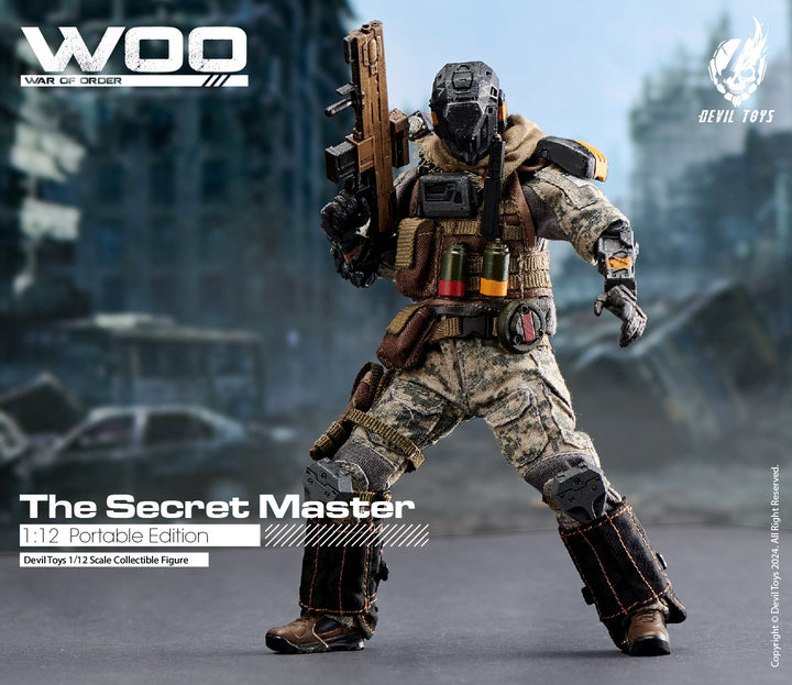 [Pre-Order] Devil Toys - WOO01 - 1/12 War of order - Secret Master