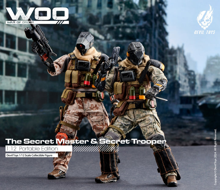 [Pre-Order] Devil Toys - WOO01 - 1/12 War of order - Secret Master