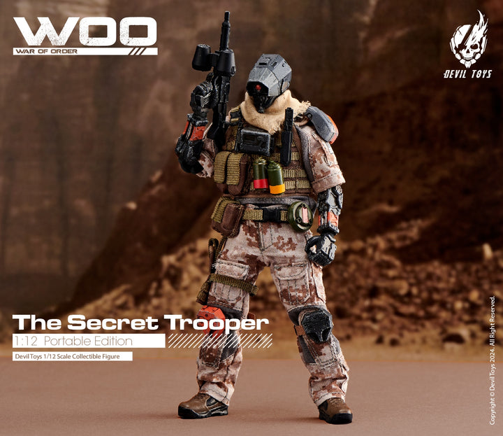 [Pre-Order] Devil Toys - WOO01 - 1/12 War of order - Secret Master