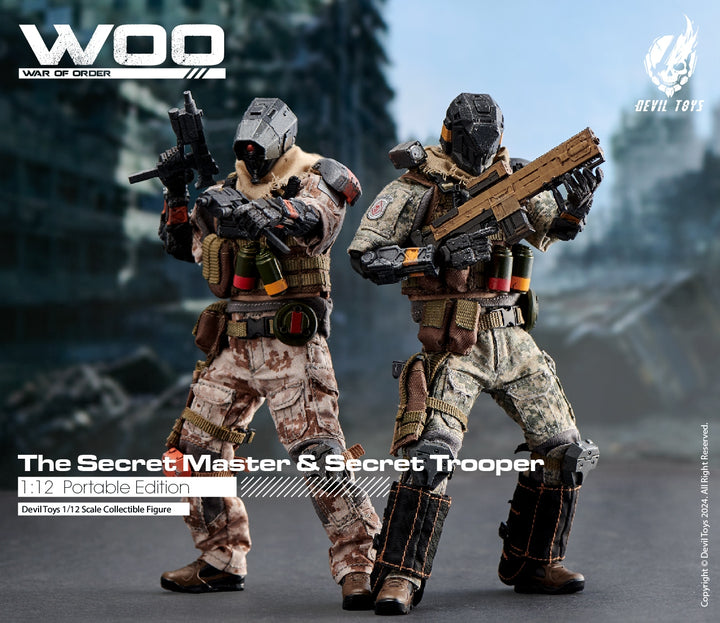 [Pre-Order] Devil Toys - WOO01 - 1/12 War of order - Secret Master