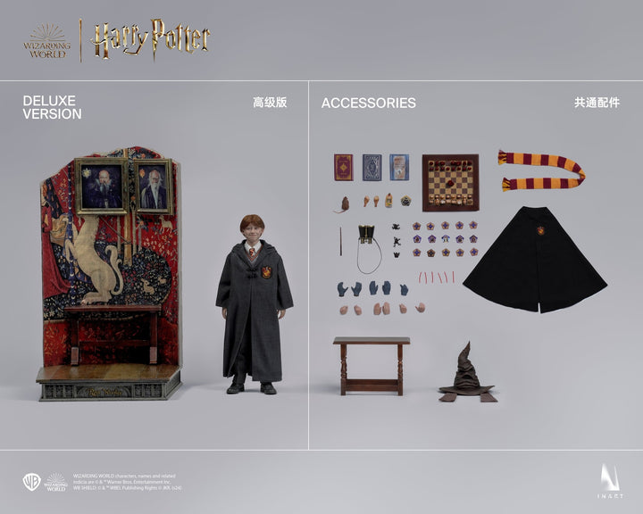 [Pre-Order]  INART - Harry Potter and the Philosophers Stone - 1/6 scale Ron Weasley Collectible Figure (Deluxe Version)