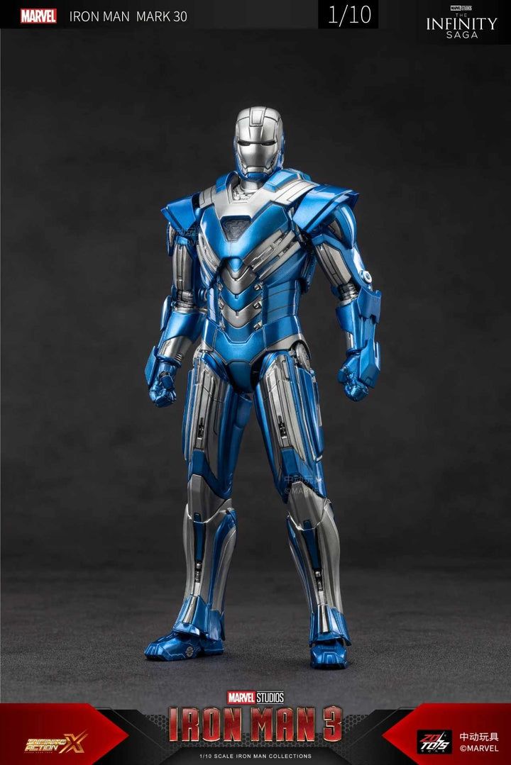 ZD TOYS - Infinity Saga - Iron Man Mark 30 (Blue Steel)