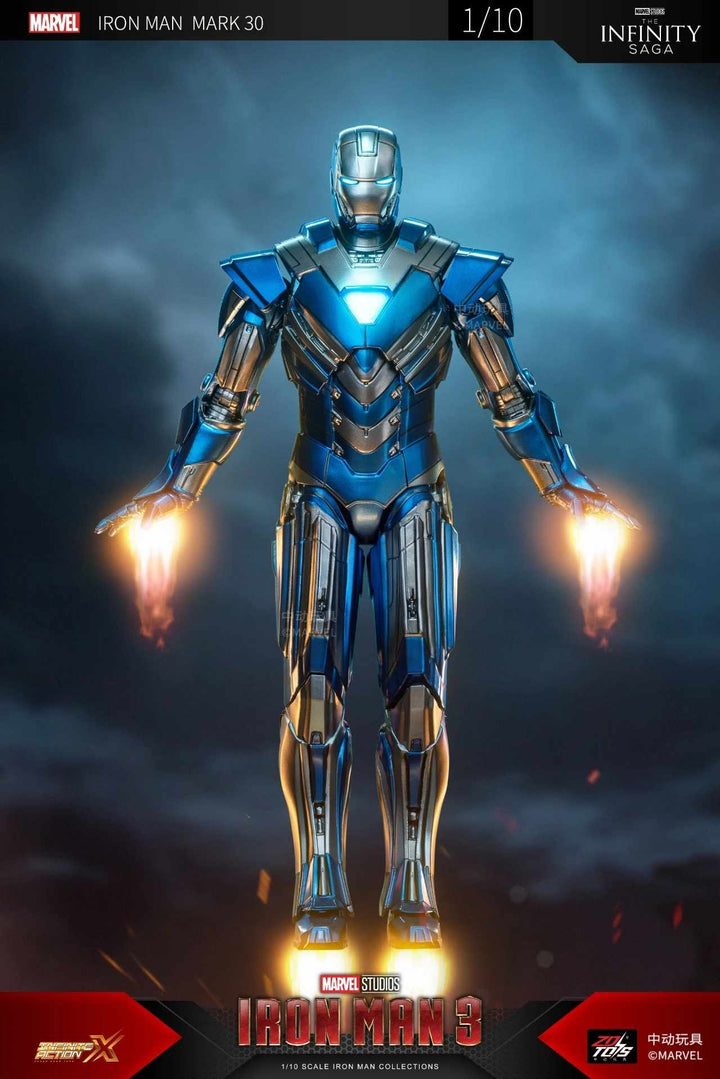 ZD TOYS - Infinity Saga - Iron Man Mark 30 (Blue Steel)