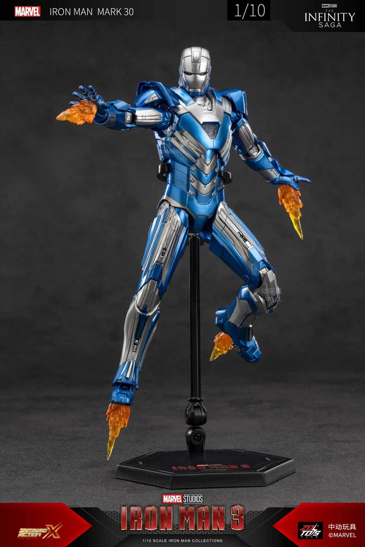 ZD TOYS - Infinity Saga - Iron Man Mark 30 (Blue Steel)