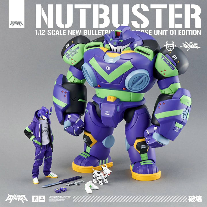 [Pre Order] Devil Toys - 1:12 NUTBUSTER Mech Suit Only 