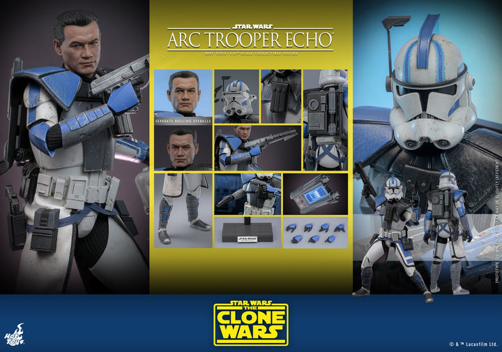 [Pre-Order] Hot Toys - TMS132 - Star Wars - The Clone Wars - 1/6th scale Arc Trooper Fives Collectible Figure