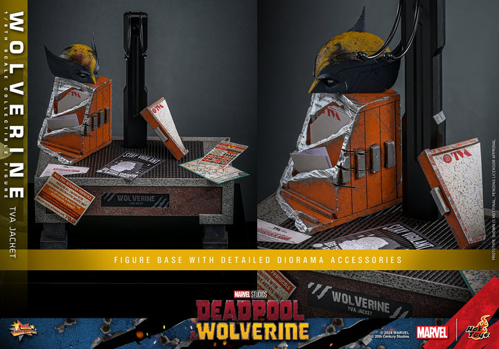 [Pre-Order] Hot Toys - MMS756 - Deadpool & Wolverine - 1/6th scale Wolverine (TVA Jacket Version) Collectible Figure