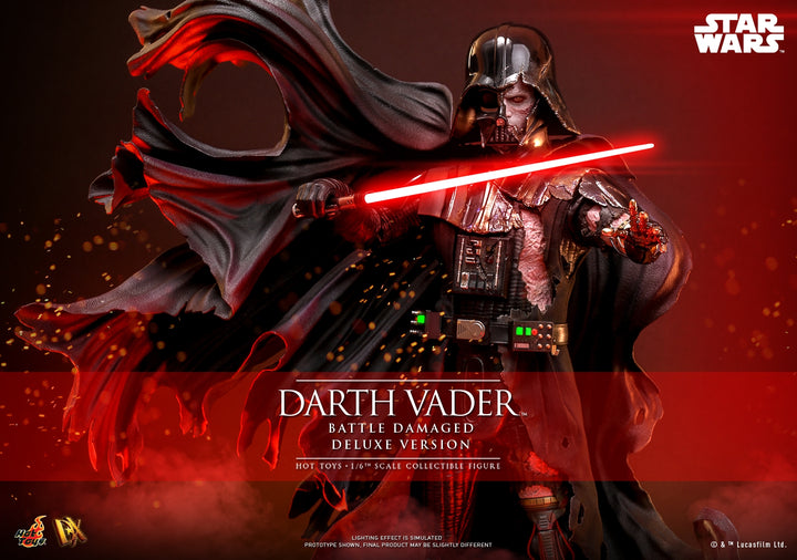 [Pre-Order] Hot Toys - DX44 - Star War - 1/6th scale Darth Vader (Battle Damaged) Collectible Figure