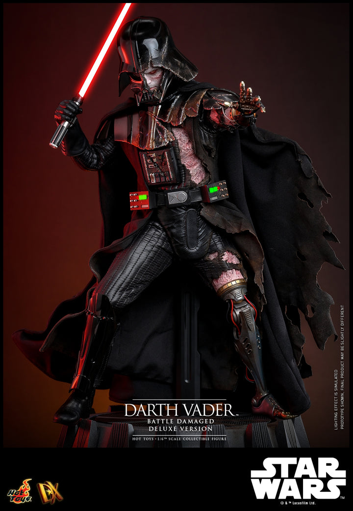 [Pre-Order] Hot Toys - DX44 - Star War - 1/6th scale Darth Vader (Battle Damaged) Collectible Figure