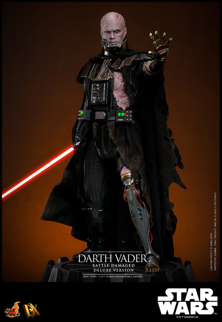 [Pre-Order] Hot Toys - DX44 - Star War - 1/6th scale Darth Vader (Battle Damaged) Collectible Figure