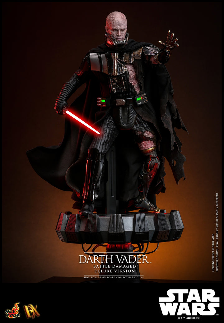 [Pre-Order] Hot Toys - DX44 - Star War - 1/6th scale Darth Vader (Battle Damaged) Collectible Figure