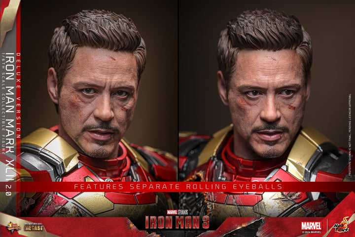 [Pre-Order] Hot Toys - MMS758D65 - Iron Man 3 - 1/6th scale Iron Man Mark XLII (2.0) Collectible Figure