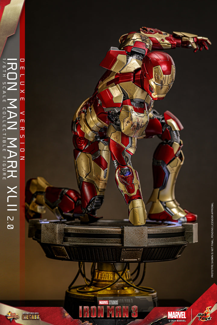 [Pre-Order] Hot Toys - MMS758D65 - Iron Man 3 - 1/6th scale Iron Man Mark XLII (2.0) Collectible Figure