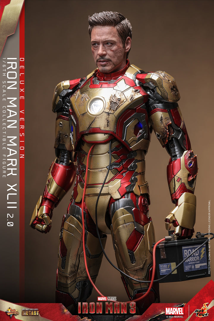 [Pre-Order] Hot Toys - MMS758D65 - Iron Man 3 - 1/6th scale Iron Man Mark XLII (2.0) Collectible Figure