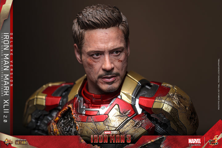 [Pre-Order] Hot Toys - MMS758D65 - Iron Man 3 - 1/6th scale Iron Man Mark XLII (2.0) Collectible Figure