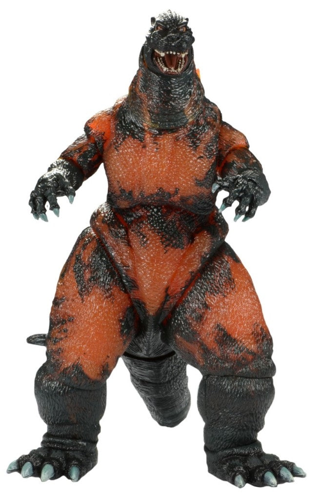 NECA - Godzilla – 12″ Head-to-Tail Action Figure – Classic 1995 Burning Godzilla