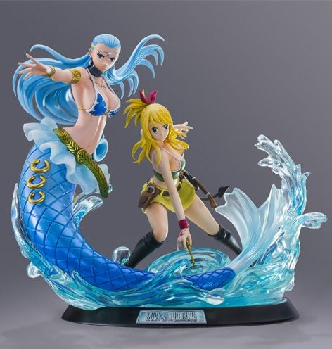 TSUME Art - HQF - Lucy Heartfilia & Aquarius