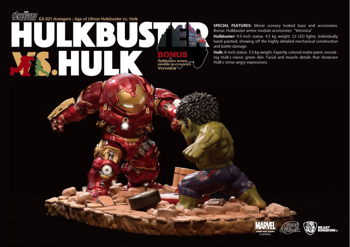 Beast Kingdom - Egg AttackEA-021 Avengers Age of Ultron - Hulkbuster vs. Hulk