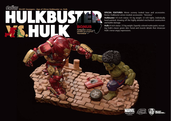 Beast Kingdom - Egg AttackEA-021 Avengers Age of Ultron - Hulkbuster vs. Hulk