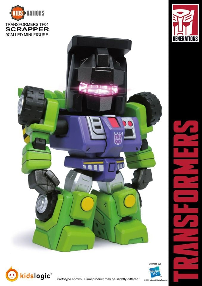 Kids Nations - Transformers Series -TF04 -  Set of 6