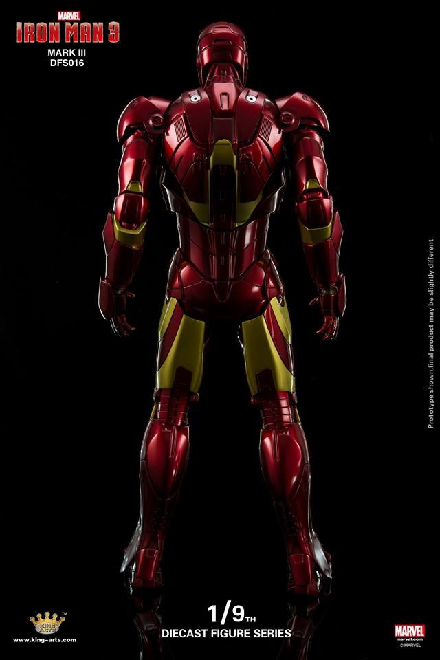 King Arts - 1/9th Diecast Figure Series -  Iron Man Mark 3