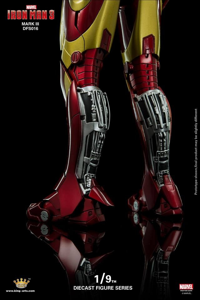 King Arts - 1/9th Diecast Figure Series -  Iron Man Mark 3