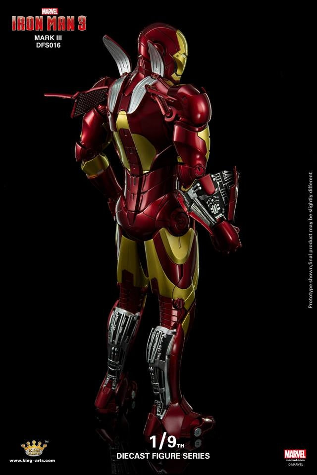 King Arts - 1/9th Diecast Figure Series -  Iron Man Mark 3