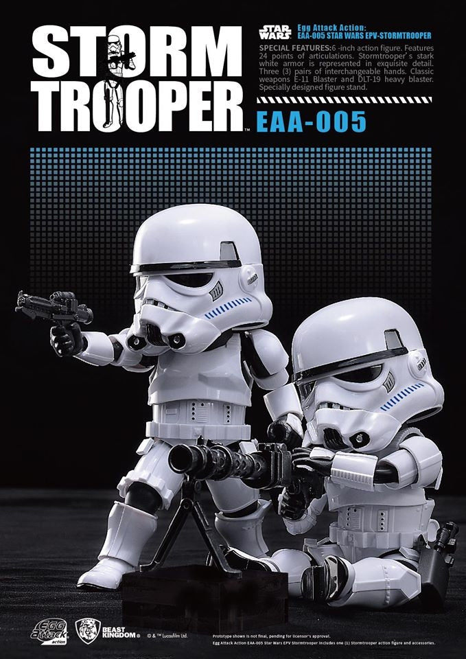 Beast Kingdom -Egg Attack Action EAA-005 Star Wars EPV-Stormtrooper